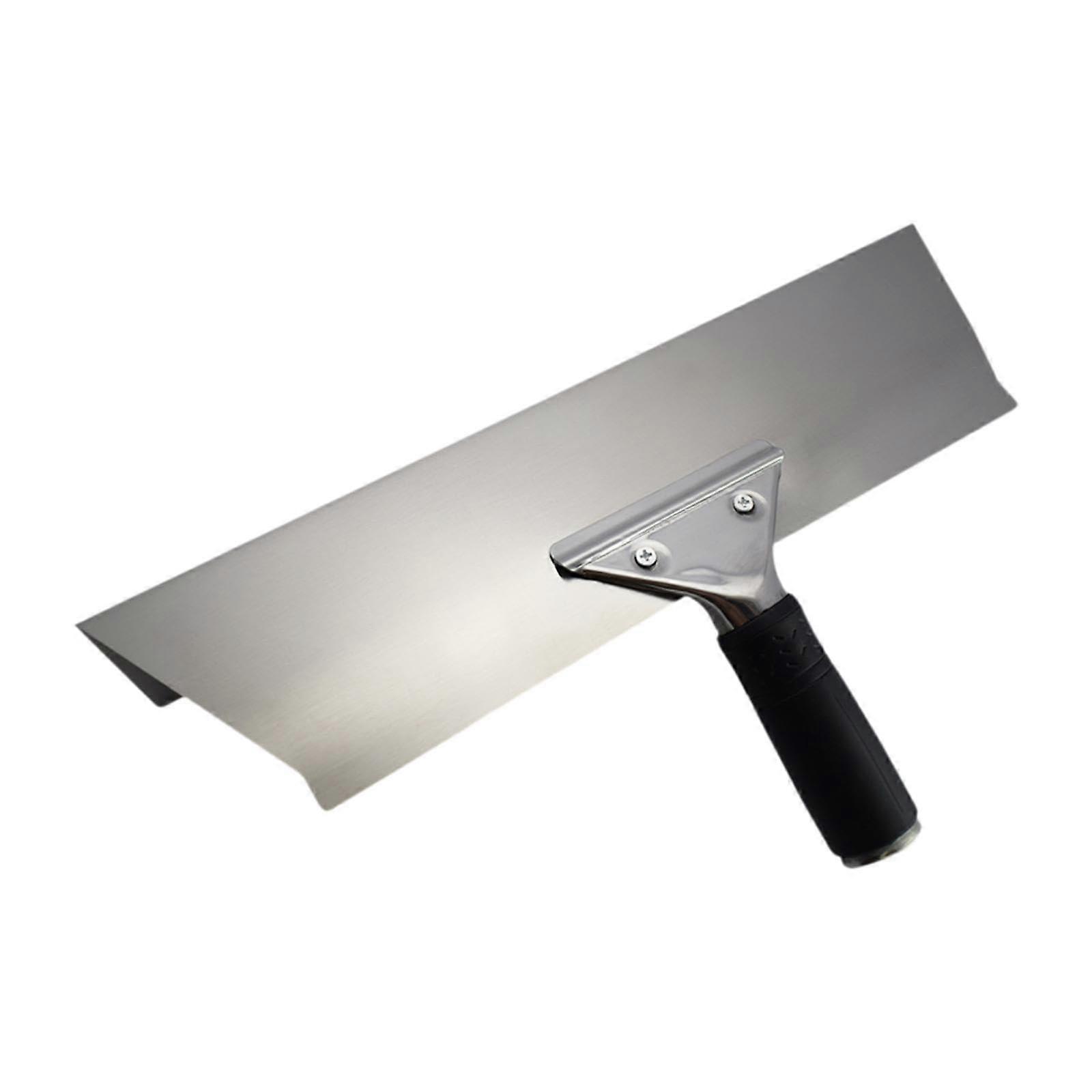 Installation squeegee, auto applicator, automotive accessories, soft plugedge tool, inverted curved scraper for vehicles, 36 x 19.5 cm