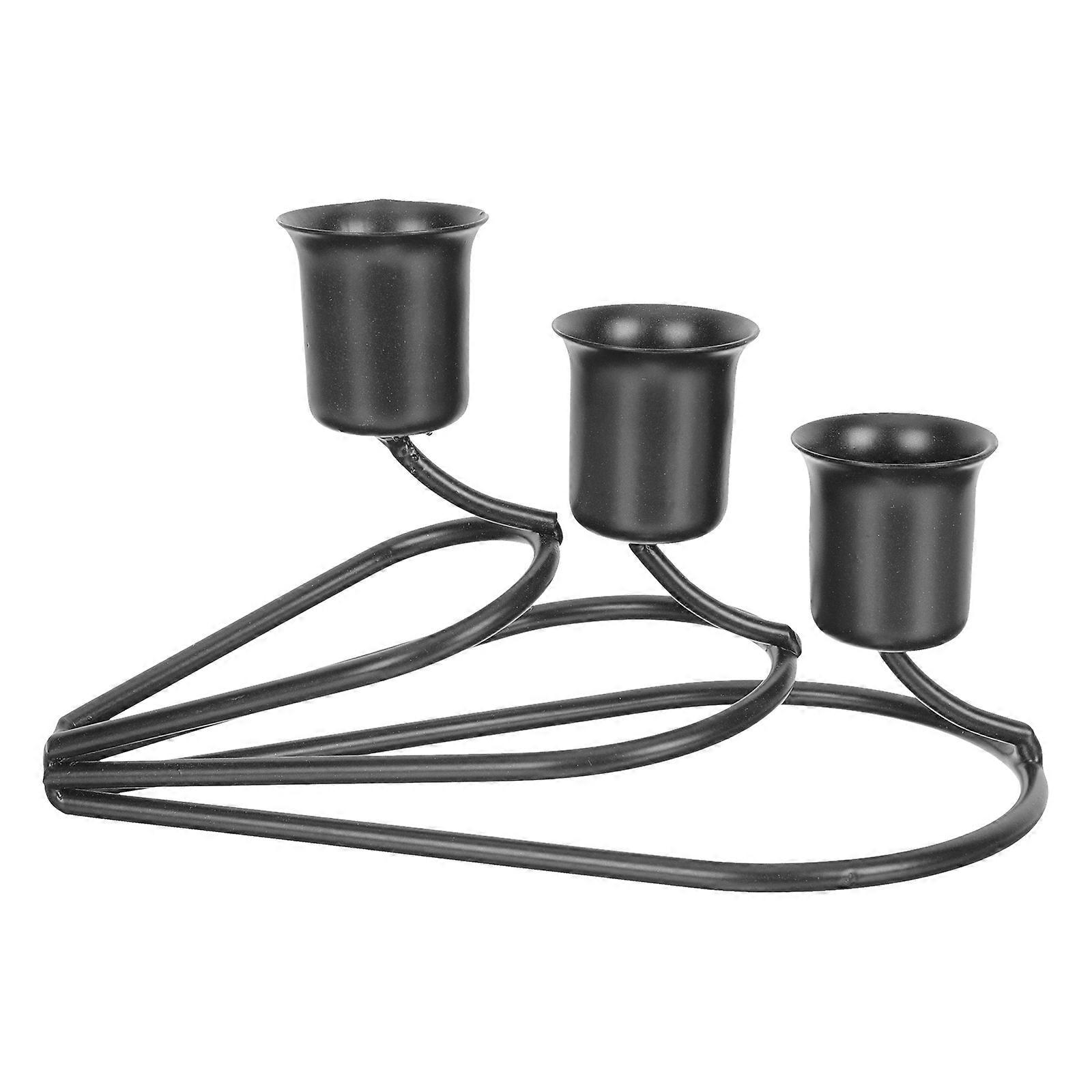 Wrought Iron Candlestick, Decoration, Versatile Design