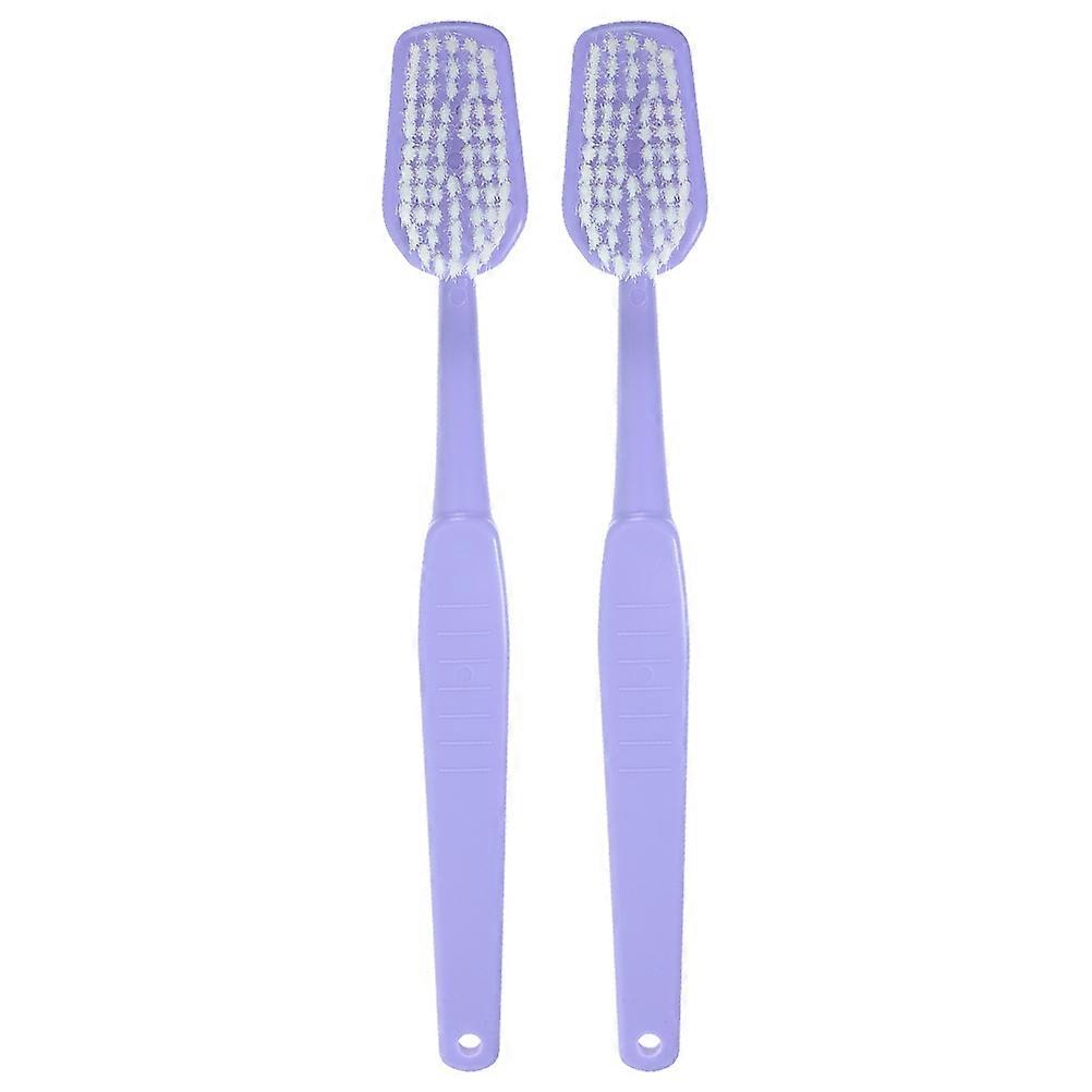 Big Toothbrush Prop for Weddings and Gatherings Fun and Creative Event Accessory Made from Durable Abs 2Pcs