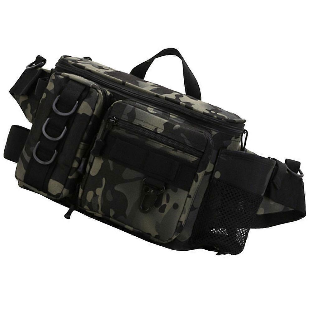 Compact Fishing Sling Bag, Multifunctional Waterproof Gear Storage for Outdoor Exploration
