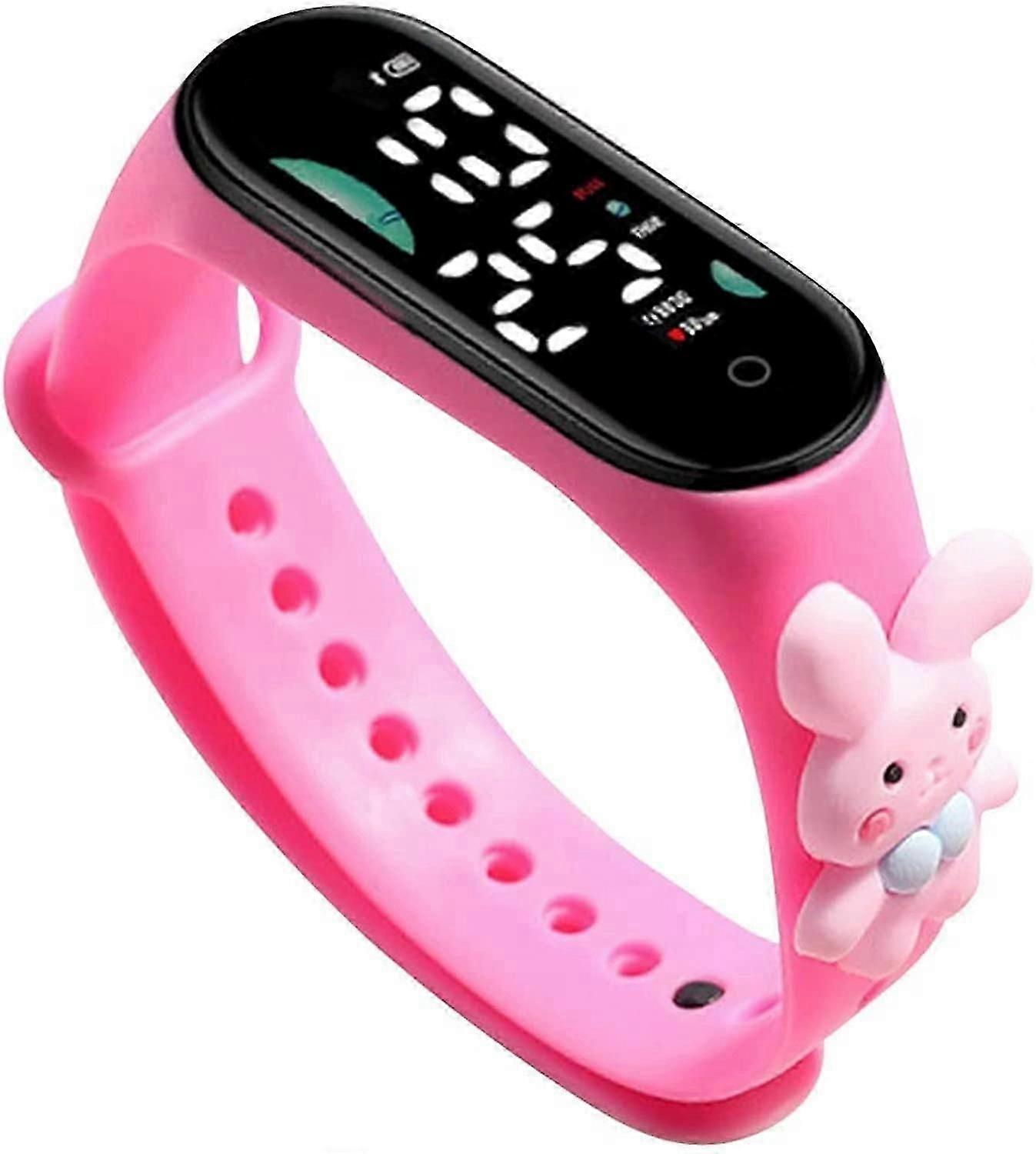 전자 시계 어린이 시계 야외 어린이 스포츠 시계 전자 학생 시계 시간 표시