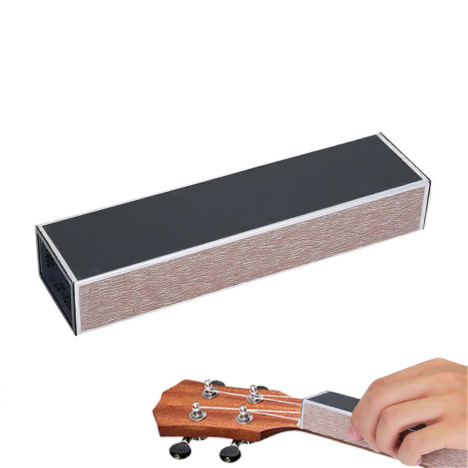 Guitar Fret Leveling Beam Tool for Luthiers Made of Alloy, Precise Fretboard Tool for Maintenance Polishing for Bassists and Guitarists