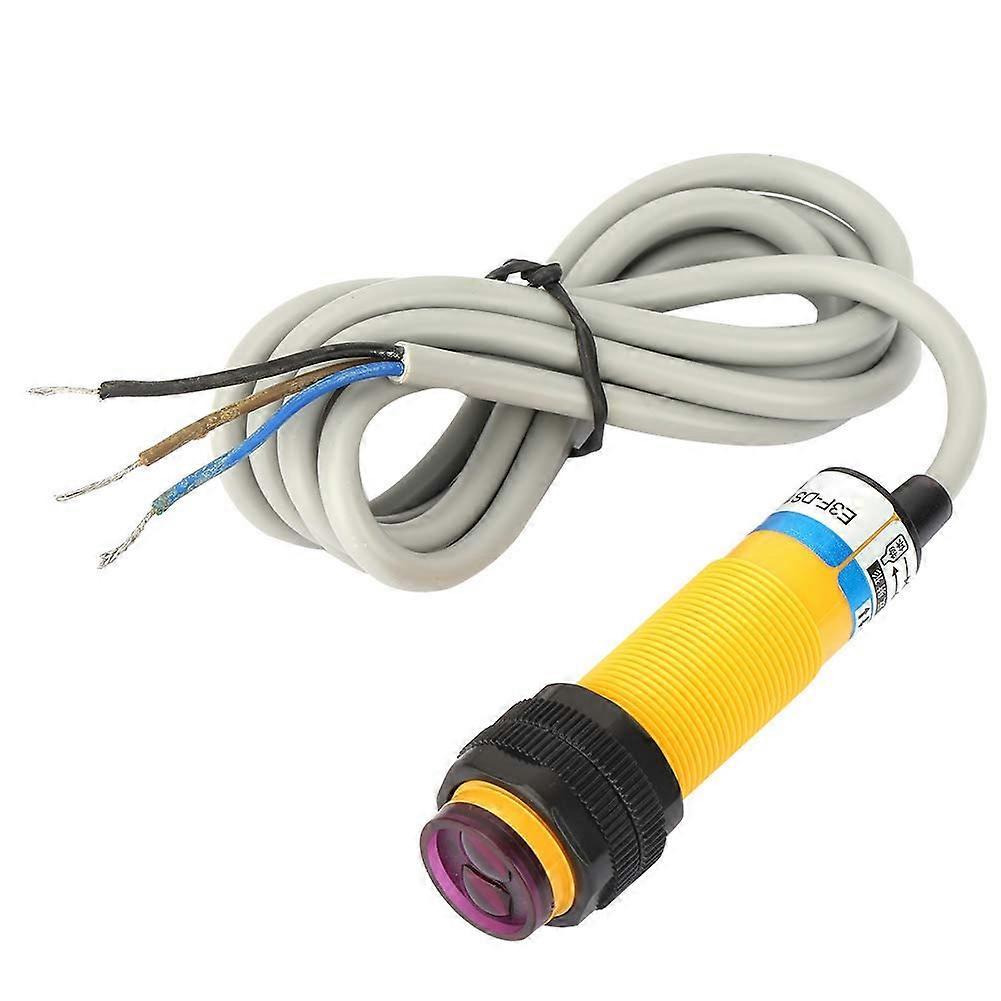 Photoelectric Switch Precision PNP without Proximity Sensor E3FDS10P1, Fast Response for Transparent/Opaque Objects, ABS Housing