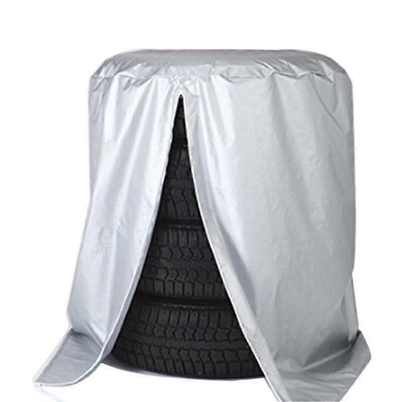 Tyre Bags Car Tire Cover Waterproof Dustproof 210D Large Capacity for 4 Tires Outdoor Use Color L