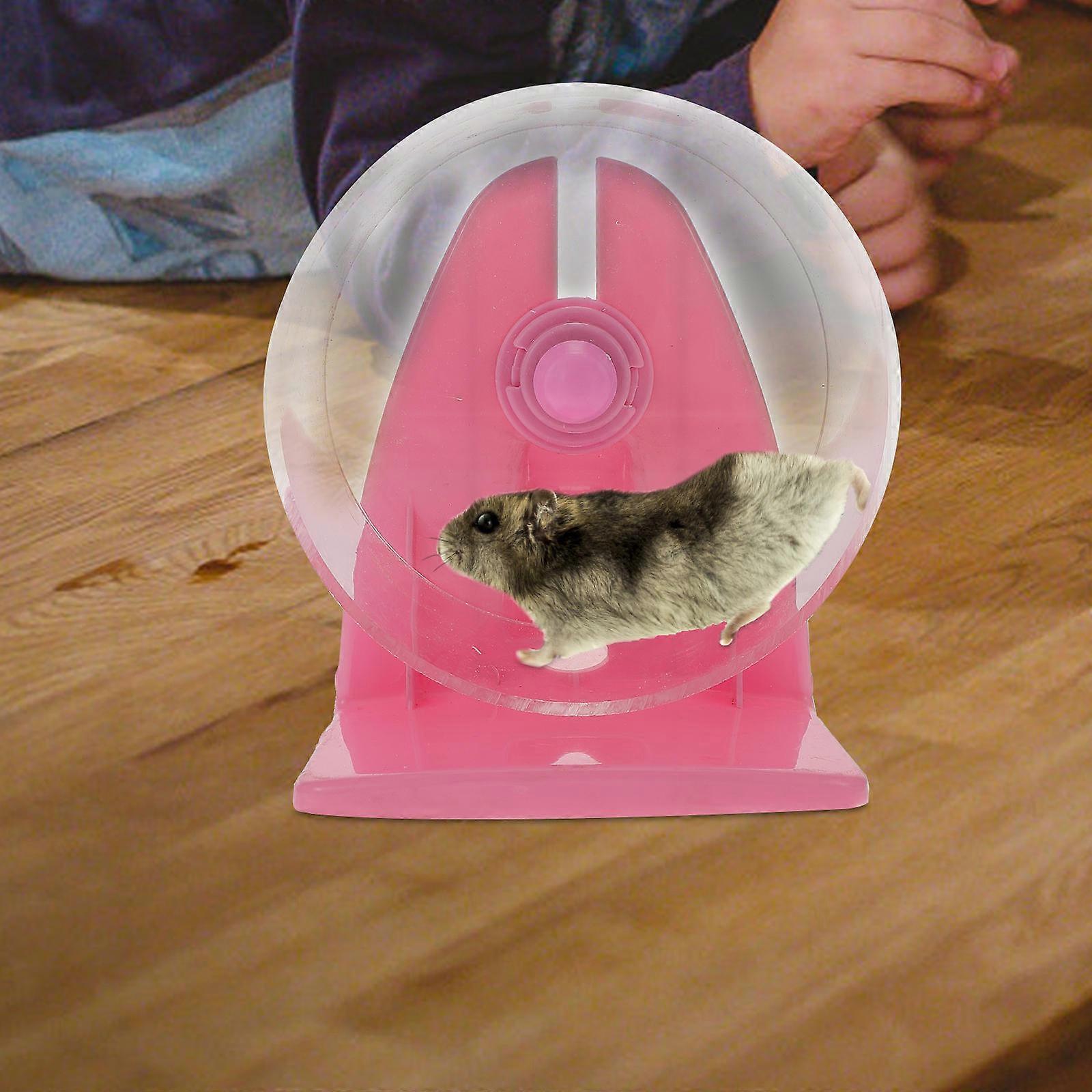 Pet Exercise Wheel for Hamsters, Chinchillas & Rodents – Non Slip, Easy to Clean, Squirrel Design