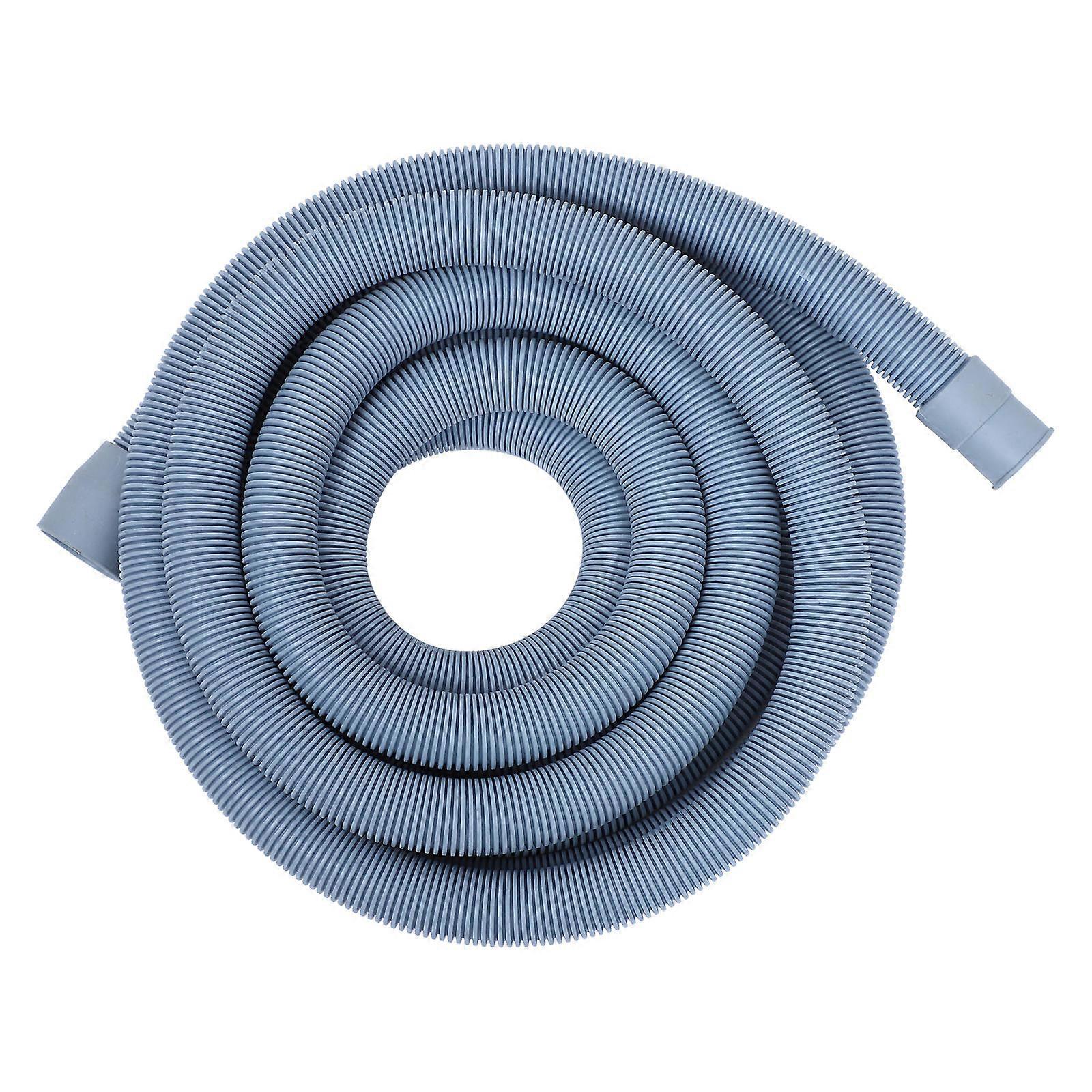 Extension Drain Hose Washing Machine Tube for Home Use Grey Eva Pe Material for Smooth Water Flow 1Set