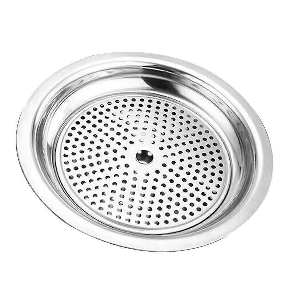 Silver Stainless Steel Dumpling Plate for Draining 1Pcs Double-Layer Draining Plate