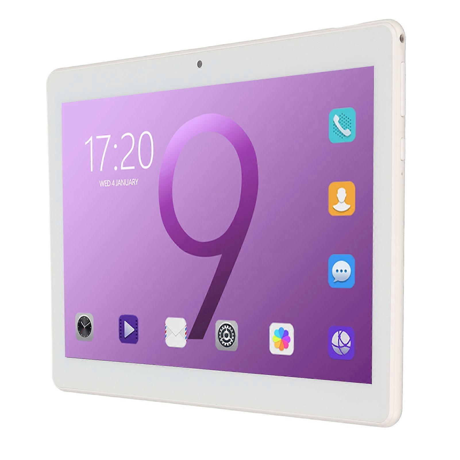 10 Inch Tablet 3GB RAM 32GB ROM Octa Core Processor 2.5GHz 5G Dual Band WiFi Tablet for Android10 100‑240V Prise américaine 