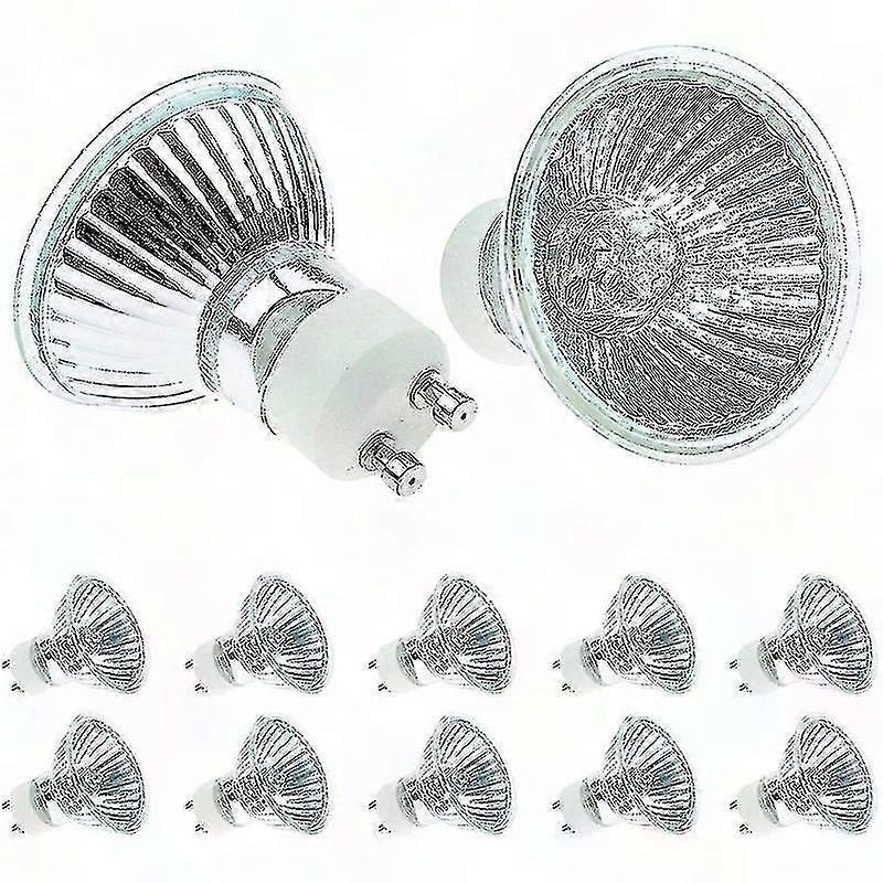 35W GU10 Halogen Bulb Warm White Dimmable - 2 Pack Energy Efficient Lighting