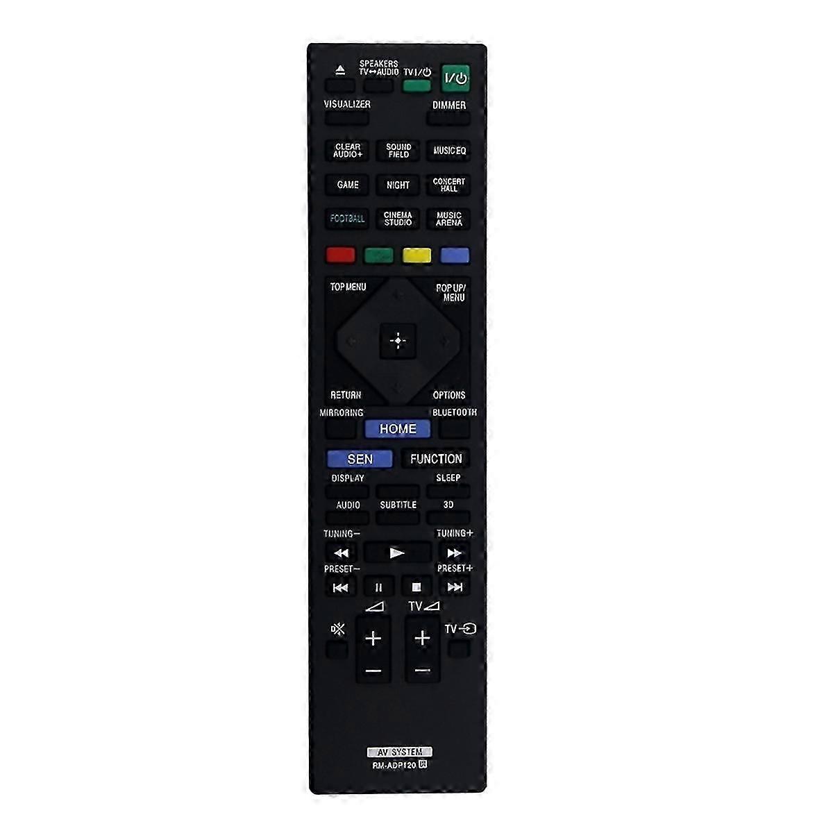 RM-ADP120 Remote Control Replace compatible with Sony Blu-Ray Disc/DVD Home Theatre System BDV-N5200W BDV-N9200W
