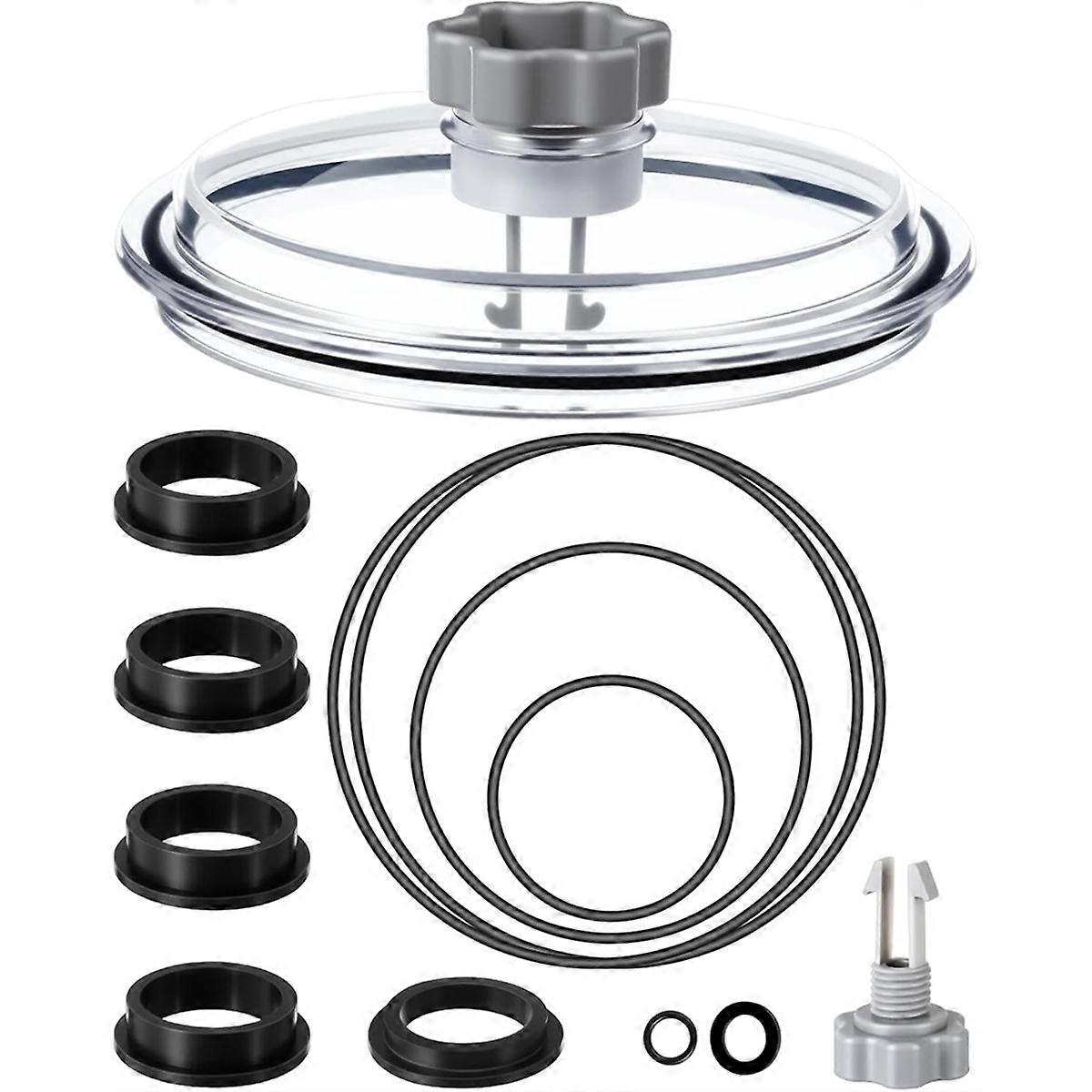 SF80110-1 Leaf Trap Cover Lid with O-Rings&Valve Sand Filter Pump