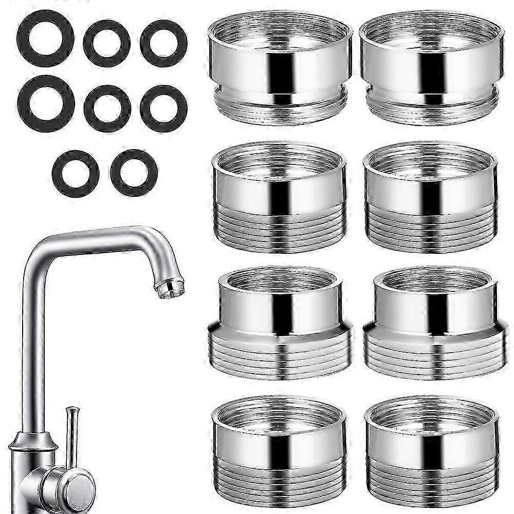 8 Pcs Water Purifier Kitchen Aerators Faucet to Hose Adapter