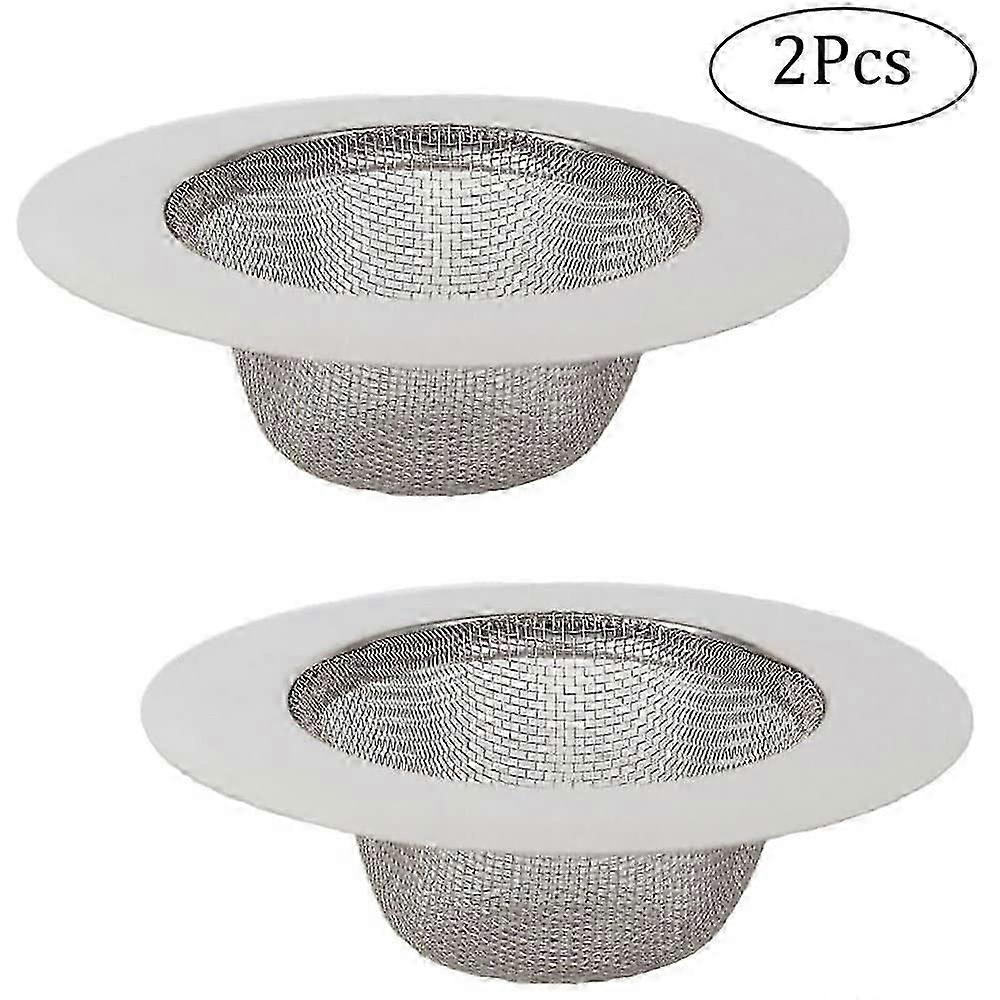 2 Stück Küchenspülensieb, Edelstahl-Spülsieb, für Küchenspüle, Badezimmer