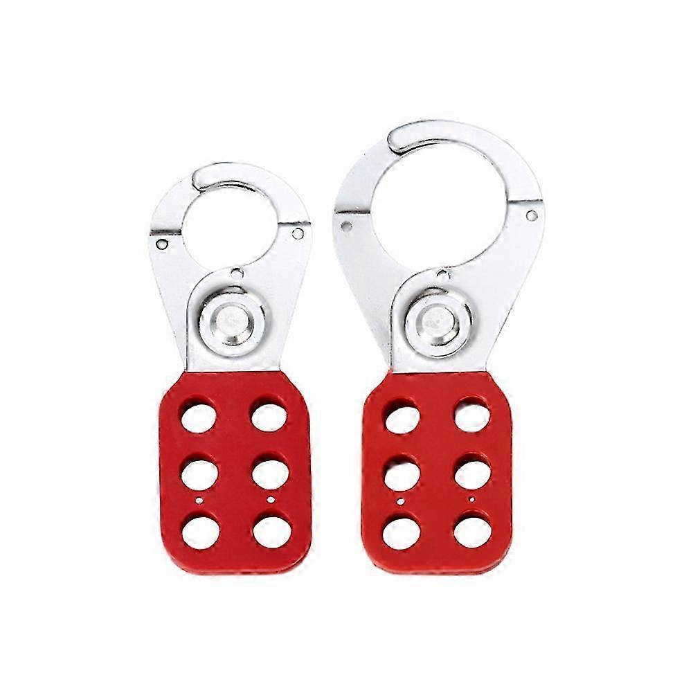 2 PCS κλειδαριά έξω ετικέτα έξω κλειδαριά λουκέτου ασφαλείας Hasp κλειδώματος κλειδώματος χάλυβα νάυλον κλειδαριά Hasp για τον εξοπλισμό βιομηχανίας