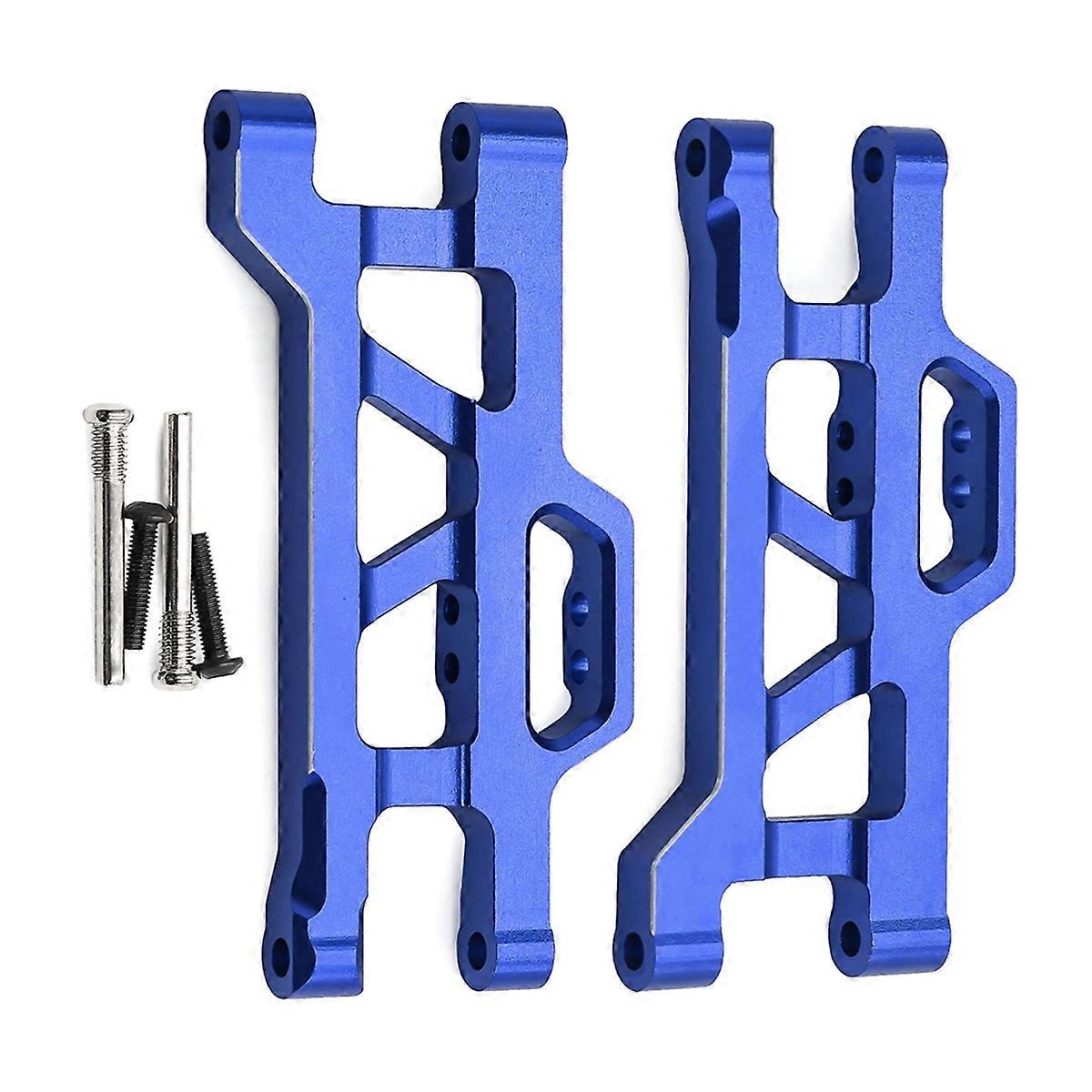 RC Car Upgrade Aluminum Alloy Front Down Swing Arms Kit for MINI RC Car Accessories Blue