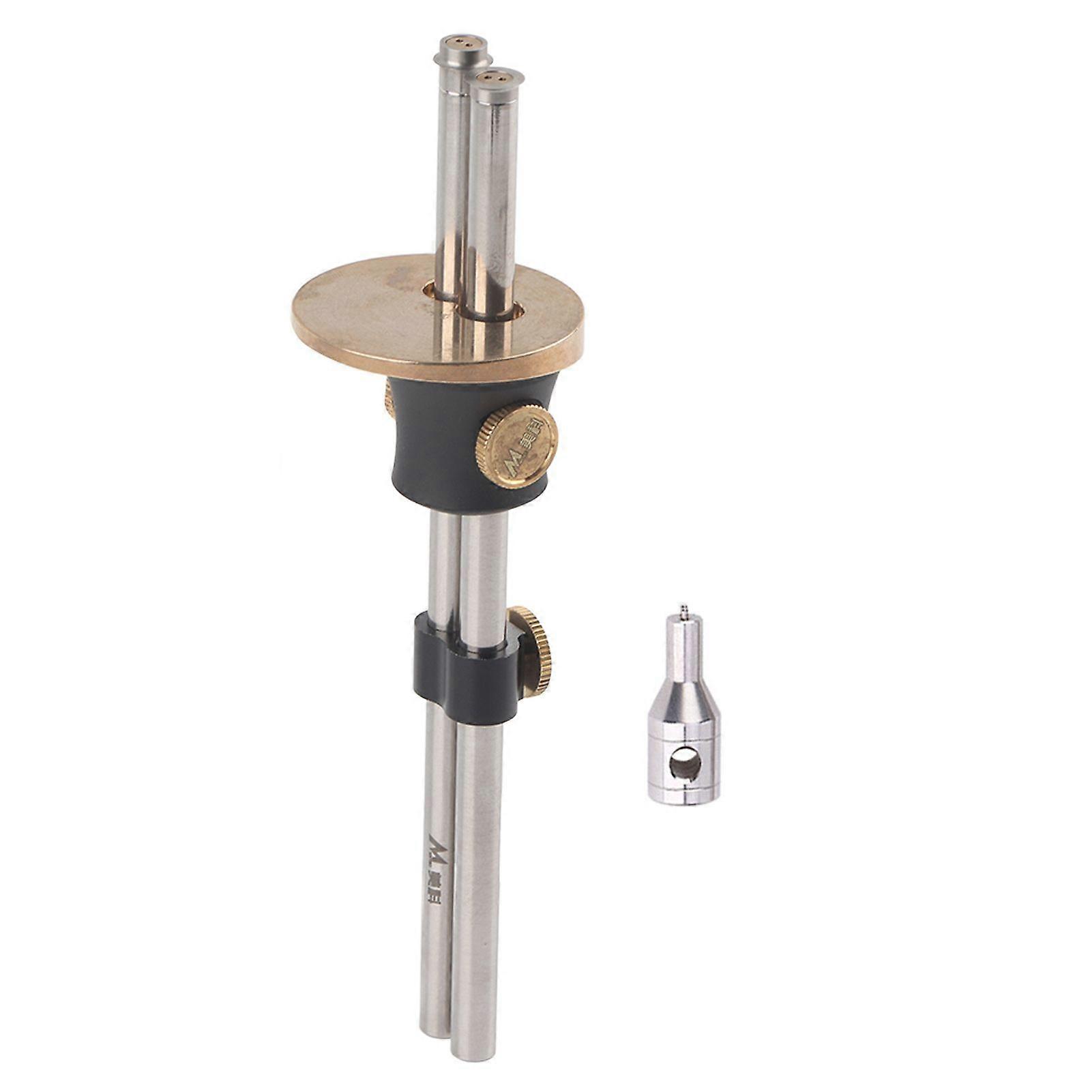 European-Style Carpenter Marking Scriber Hand Measuring Tool for Woodworking Accessory(Double-Shaft )