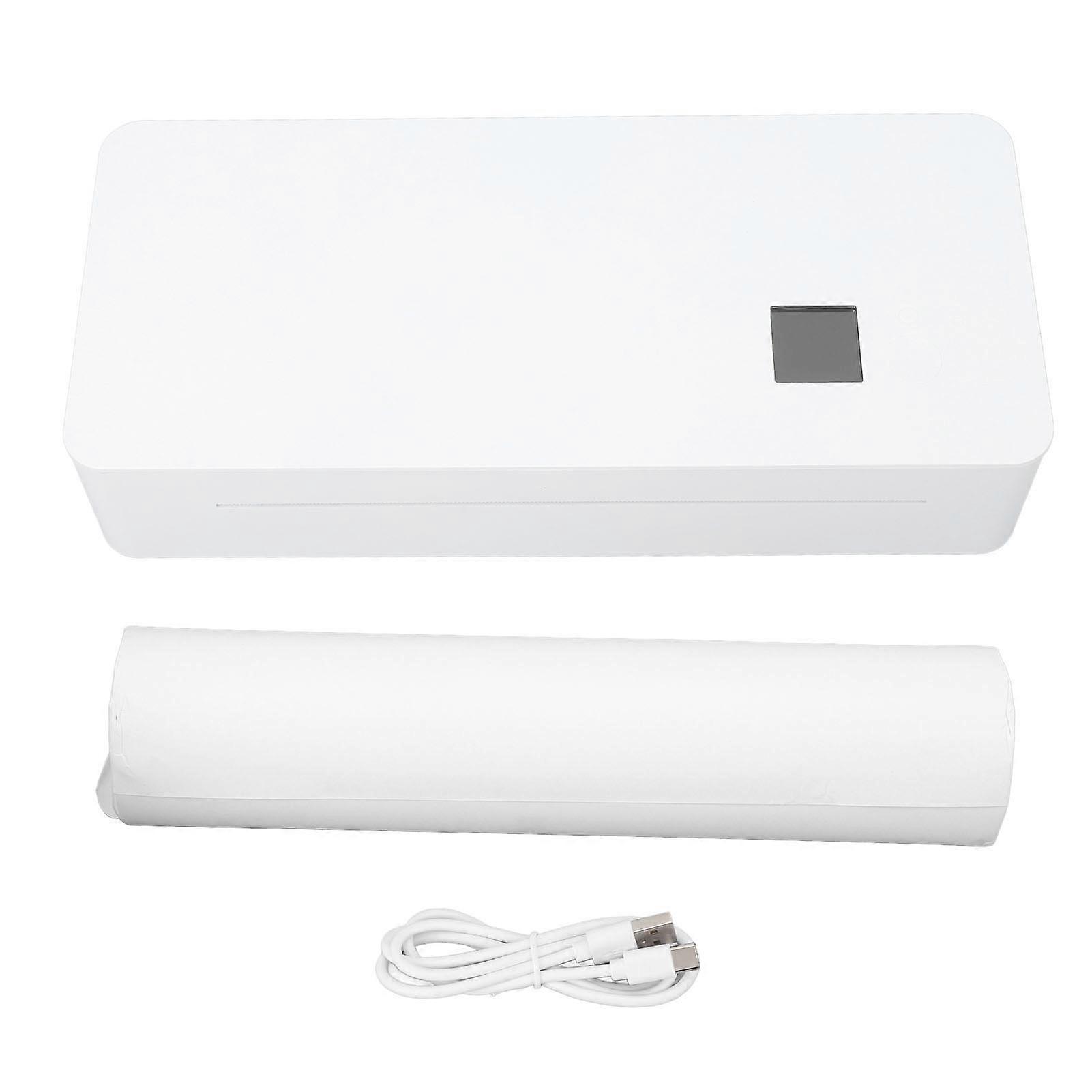 Wireless Thermal Printer A4 Portable Bluetooth Inkless Mini Printer for Travel Home Office Document Printing Compact