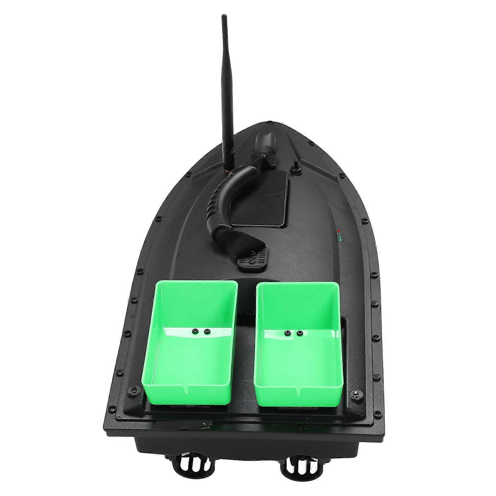 RC Futterboot 500M Fernbedienung 12000mAh Doppelmotor Grün