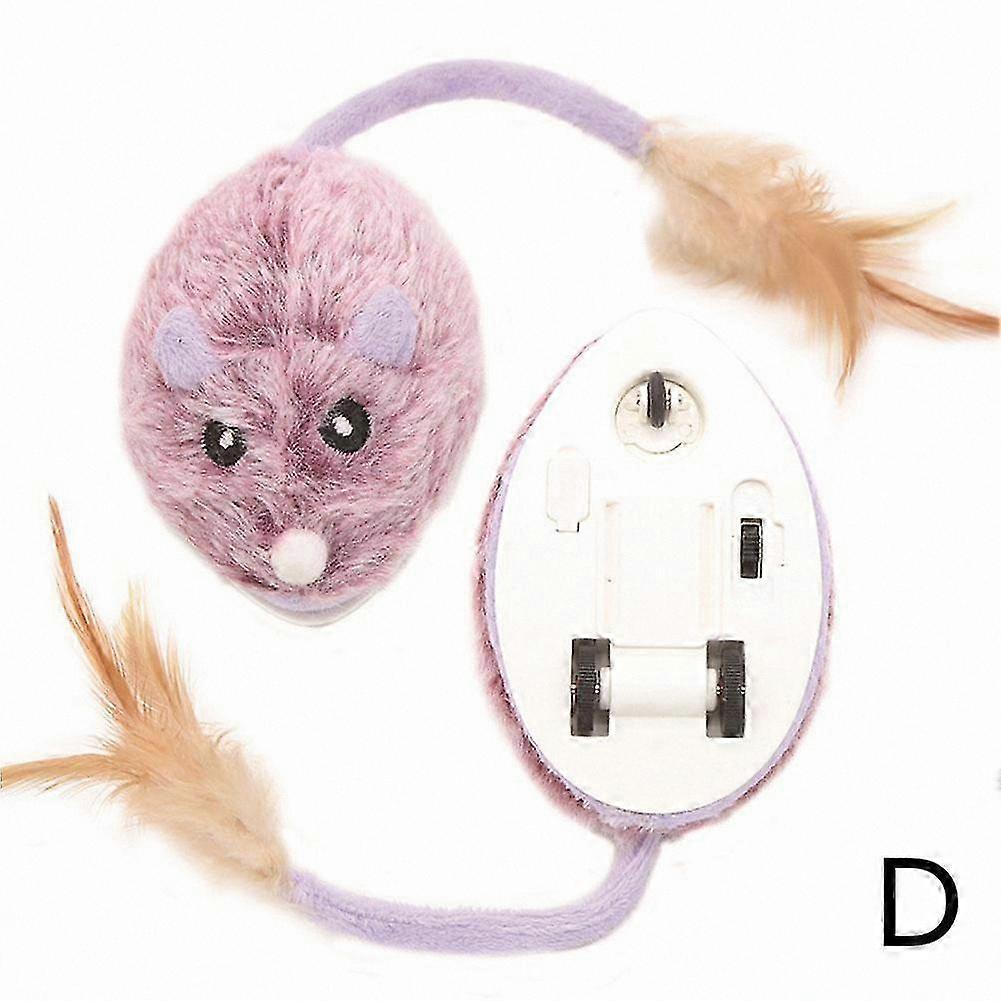 Smart Interactive Cat Toy - Rechargeable Electric Mouse for Kittens & Cats with USB Charging Function