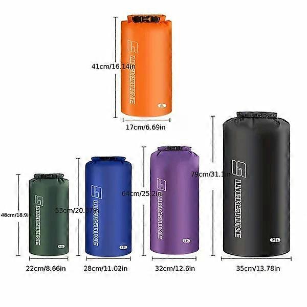 Waterproof camping bag, PU material with letter pattern, lightweight and practical