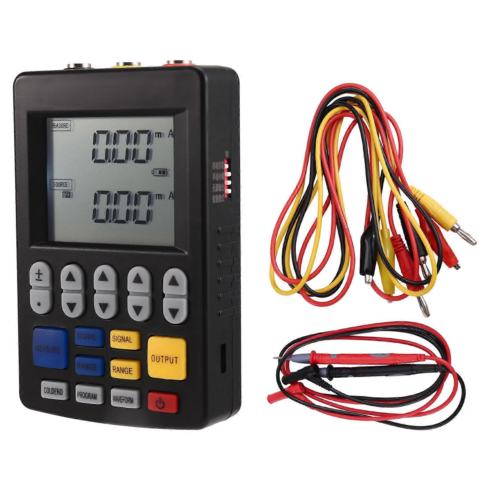 Multifunktions-Signalgenerator 4-20mA Strom Spannung Temperatur RTD Thermoelement Signalquelle Handkalibrator