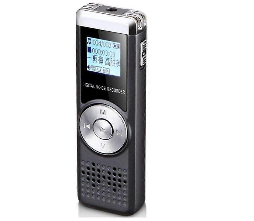 Professional Voice Recorder 32GB Capacity Pen Rechargeable Device for Speeches and Presentations Rechargeable Device(Black)