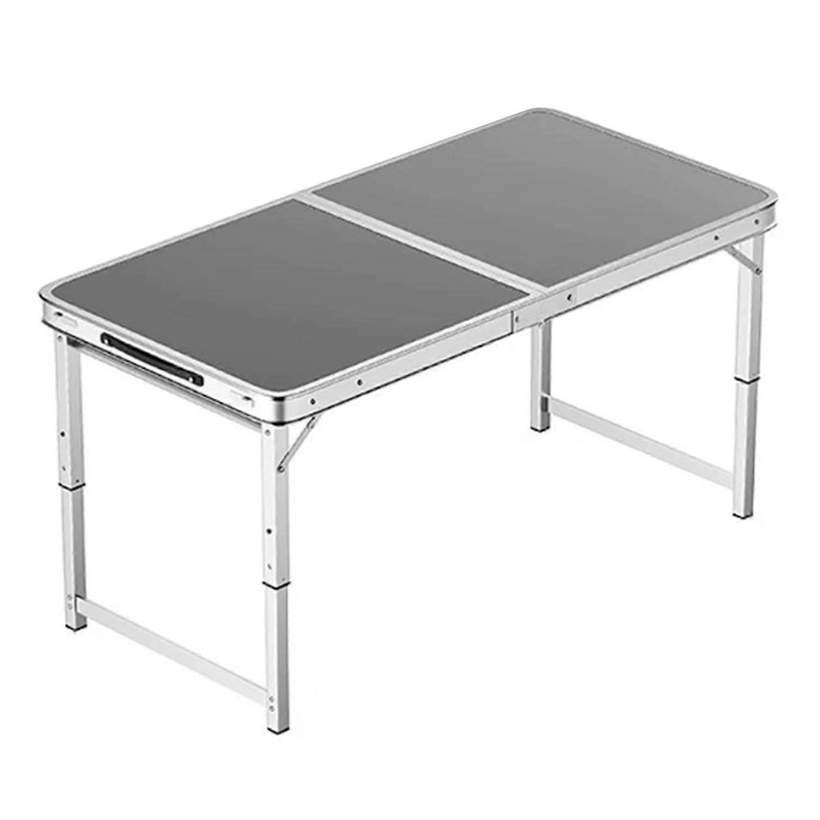 White Folding Catering Table for Outdoor Events, Camping, Buffets Portable 39x20in