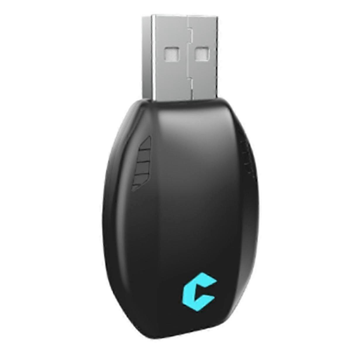 Wireless Carplay & Android Auto AI Box 2-in-1 Mini Adapter: Plug & Play Dongle for Fast Connect