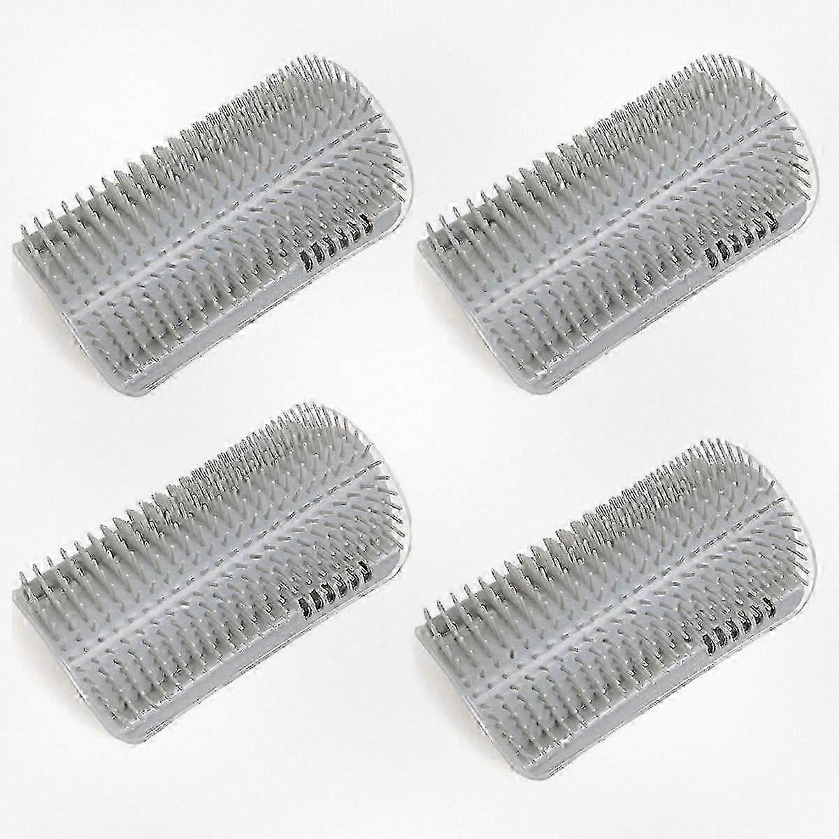 2025 Cat Grooming Brush with Massage Tips for Self-Cleaning and Playful Stimulation