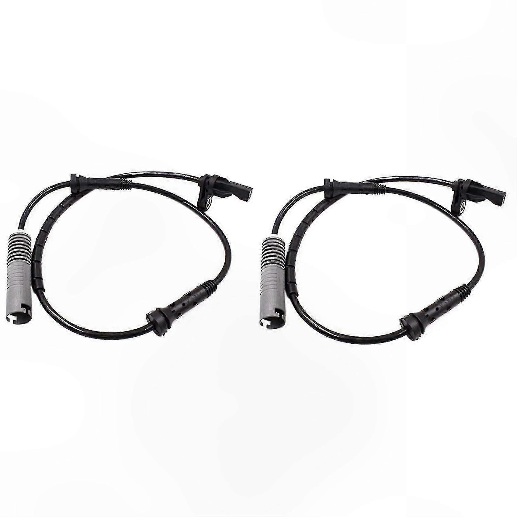 Front ABS Wheel Speed Sensor Pair for 1 3 Series E88 E90 E91 E92 2005-2014 34526762465 Replacement