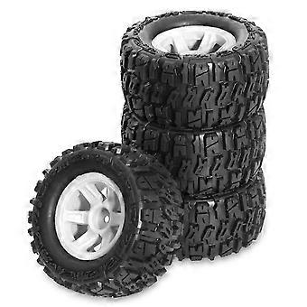 4pcs 90mm Rubber Tire Wheel Tyre for 1/14 1/16 1/18 RC Crawler Car Upgrade Parts Accessories
