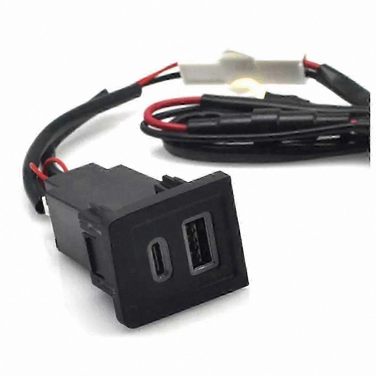 Quick Charge 3.0 Car Adapter with USB Port for T5 Models 2003-2015