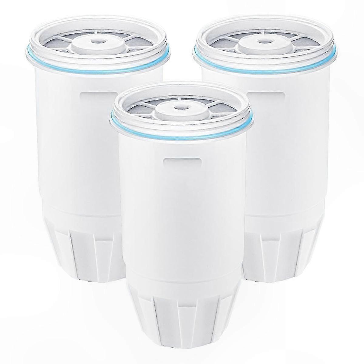 3-Pack Water Filter Cartridges Compatible with Zero ZR-001, ZR-003, ZR-004 Replacement Filters