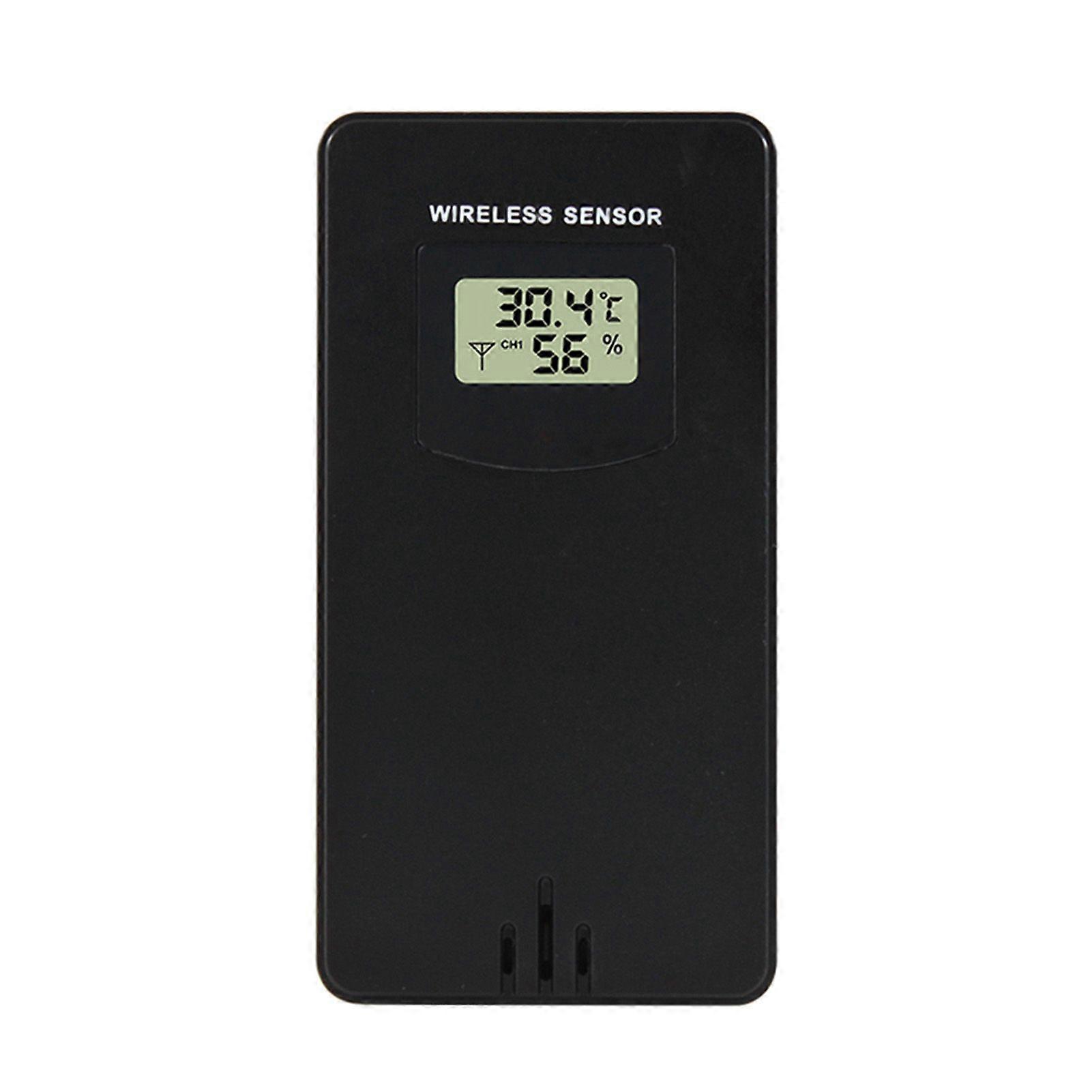 Temperature Humidity  Sensor Meter Hygrometer Electronic Digital Thermometer In/Outdoor Used with Weather Stations