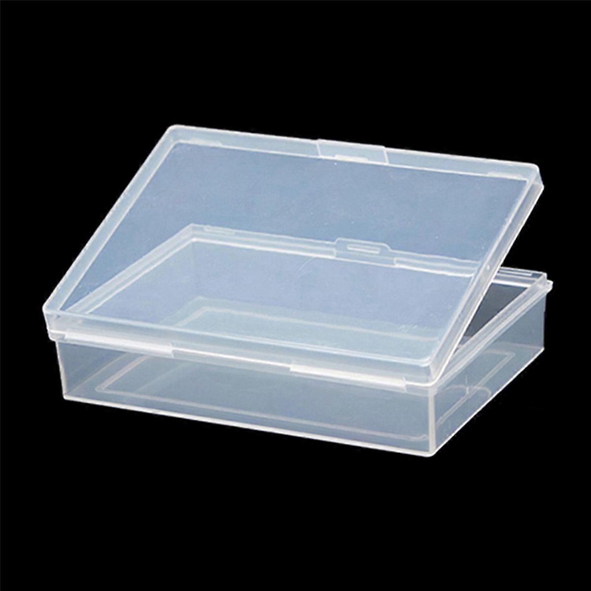 40Pcs Box Trading Card Case Card Storage Organizer Clear Card Case Plastic Storage Box for Gaming Ca