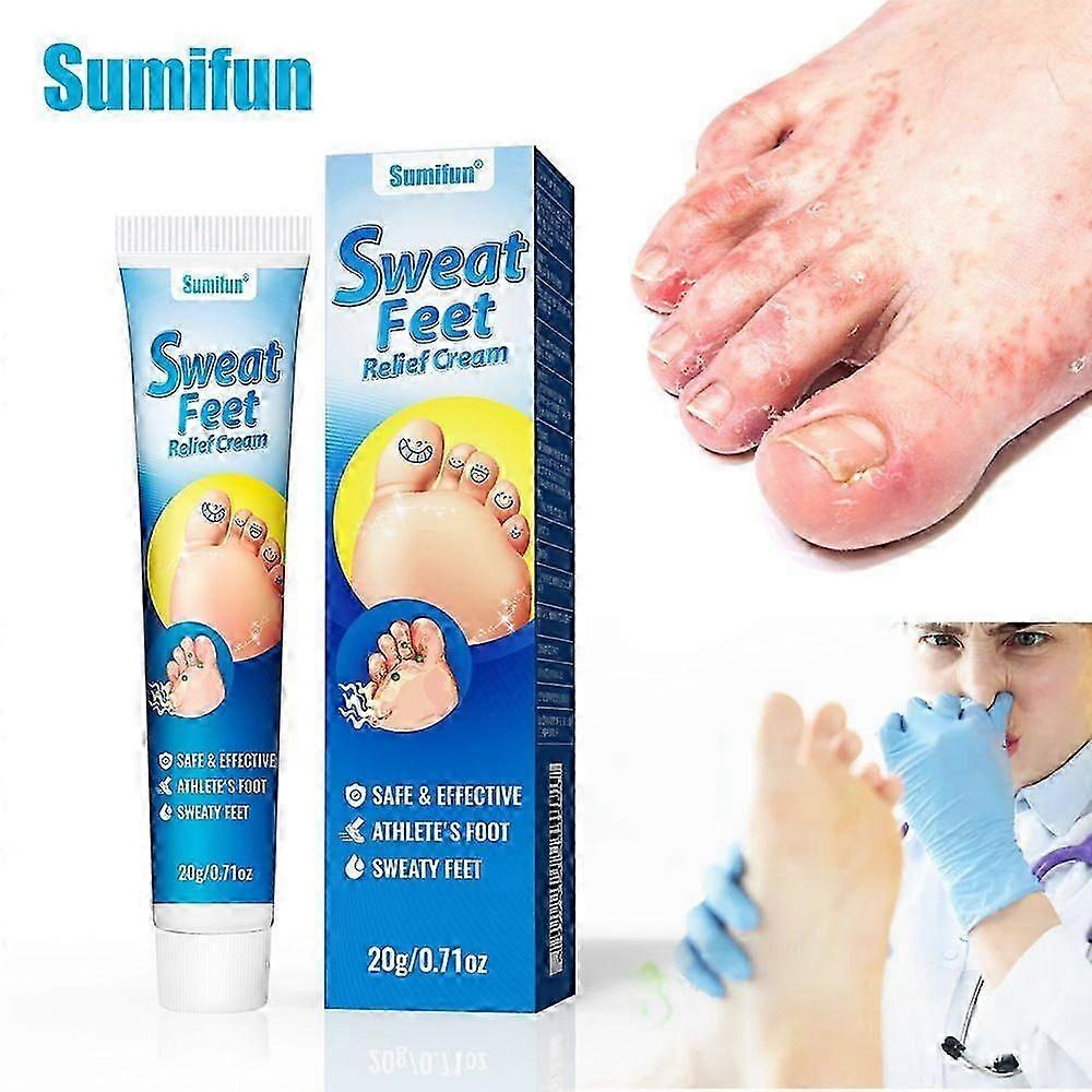 Kaşıntılı Ayaklar için Sporcu Ayak Kremi - Ter ve Kokudan Etkili Rahatlama, 50g Tüp