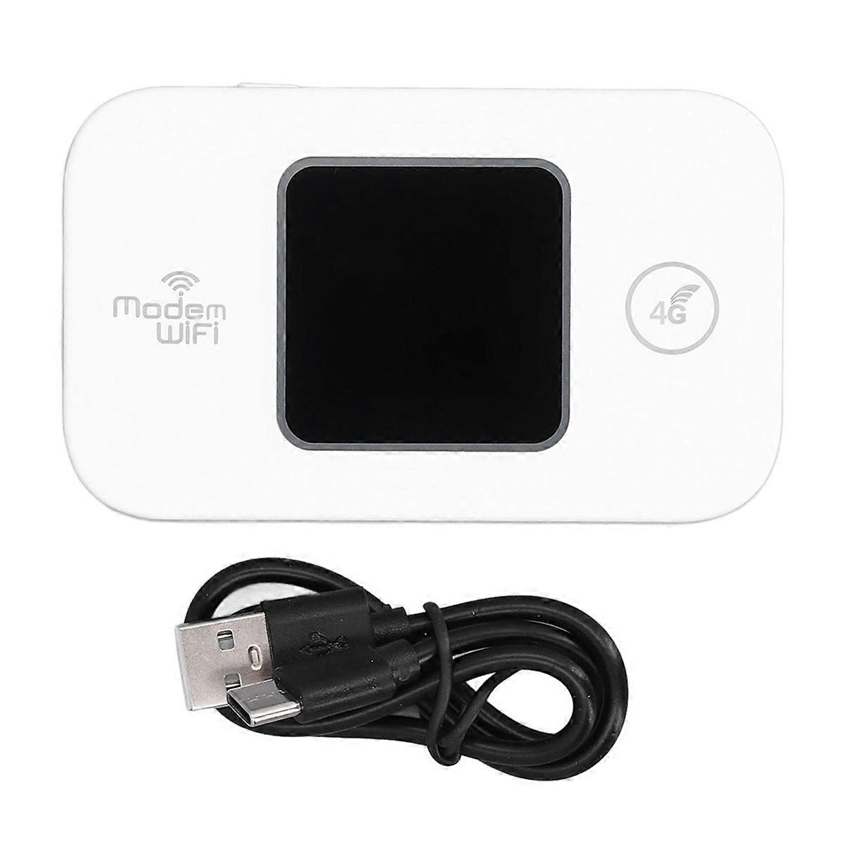 4G LTE WiFi Modem Unlocked 5G 300Mbps Color Screen 4G Router,A