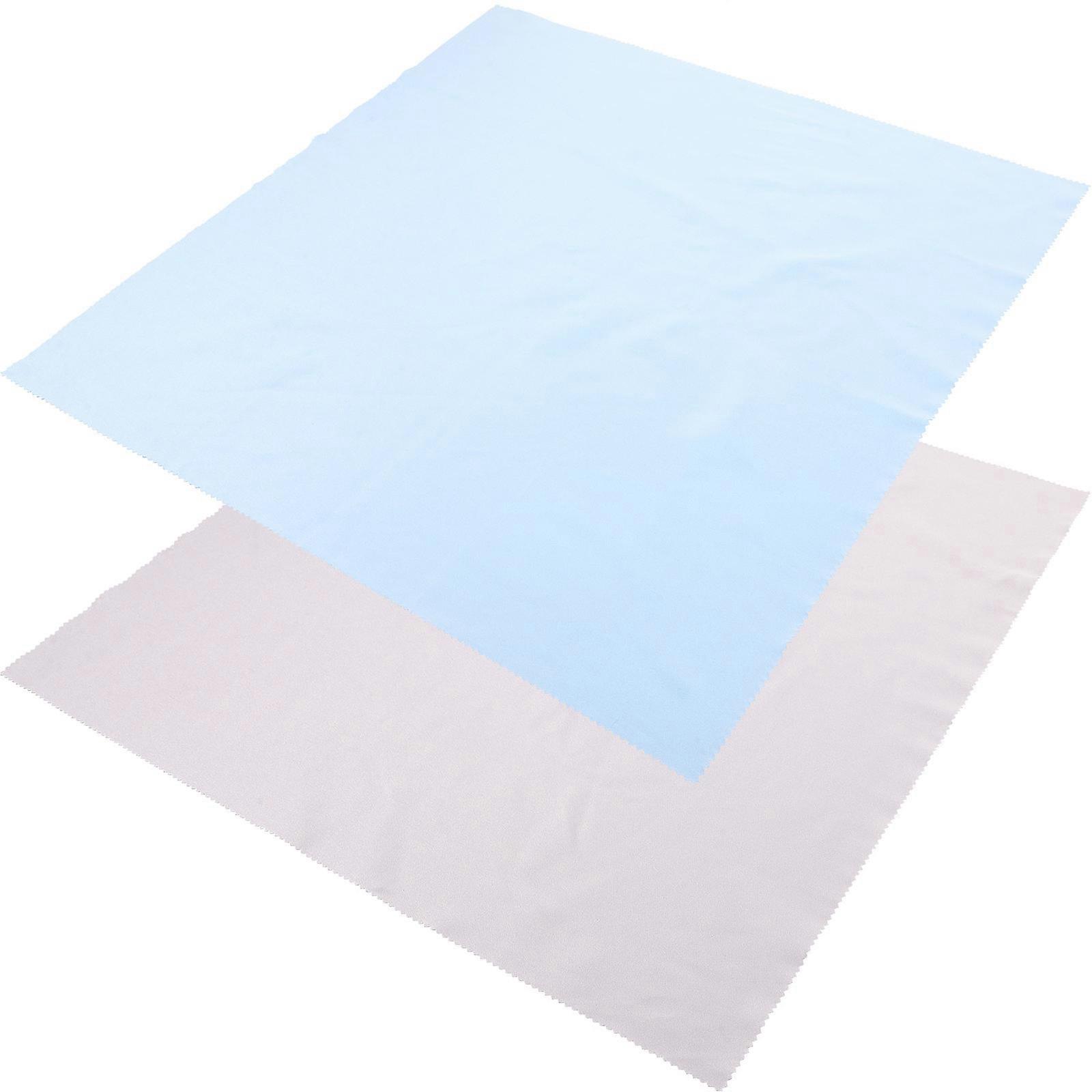 Lens Wiping Cloth Eyeglass Cleaning Cloth for Cleaning 2Pcs Assorted Color