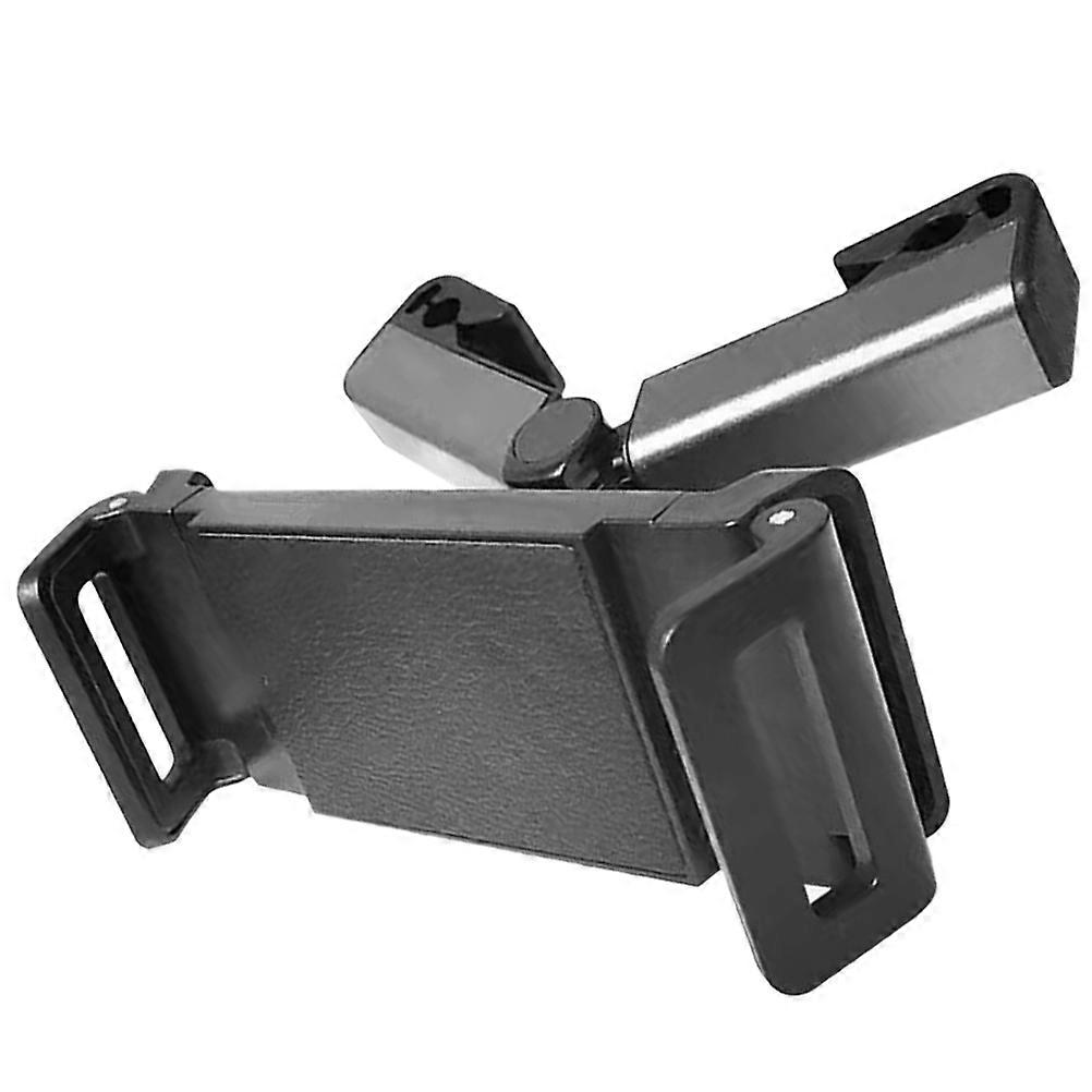Tablet Holder Stand Clamp Shape for Car Use Black Abs with Tool-Free Installation 1Set