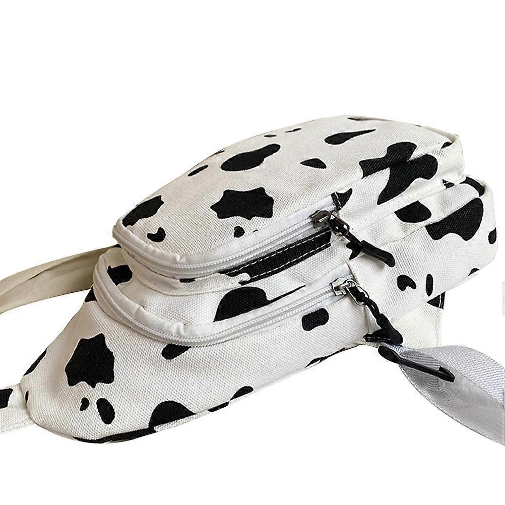 Girl Chest Bag Shoulder Sling Bag for Hiking Canvas Multi Color Practical Carrying 1Pack