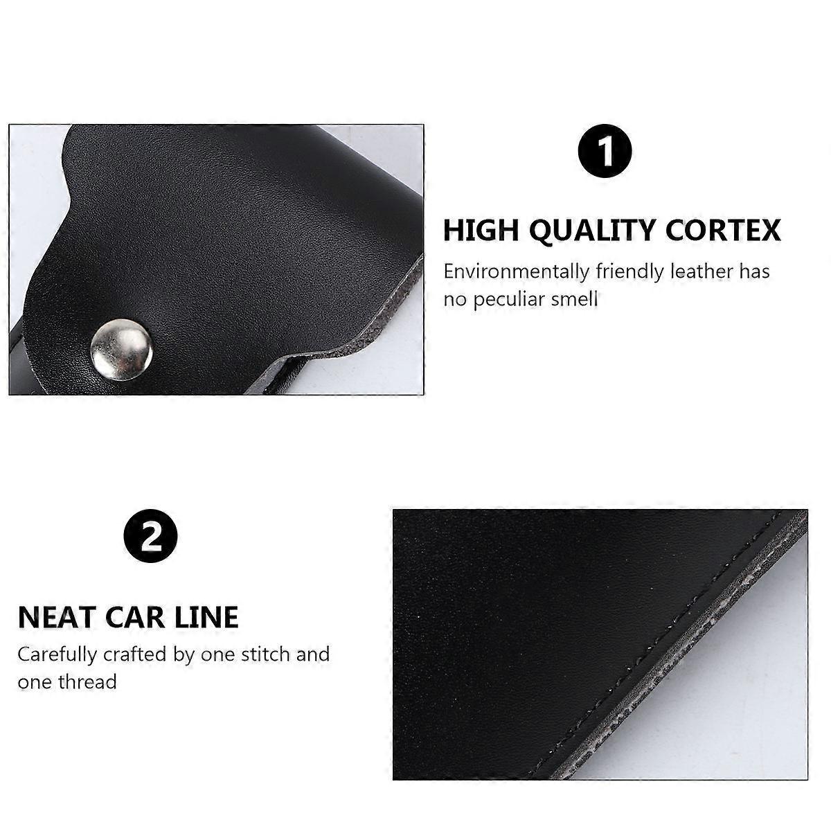 Barber Carrying Case Synthetic Cover for and Barber Tools Black for Home Diy 1Pcs