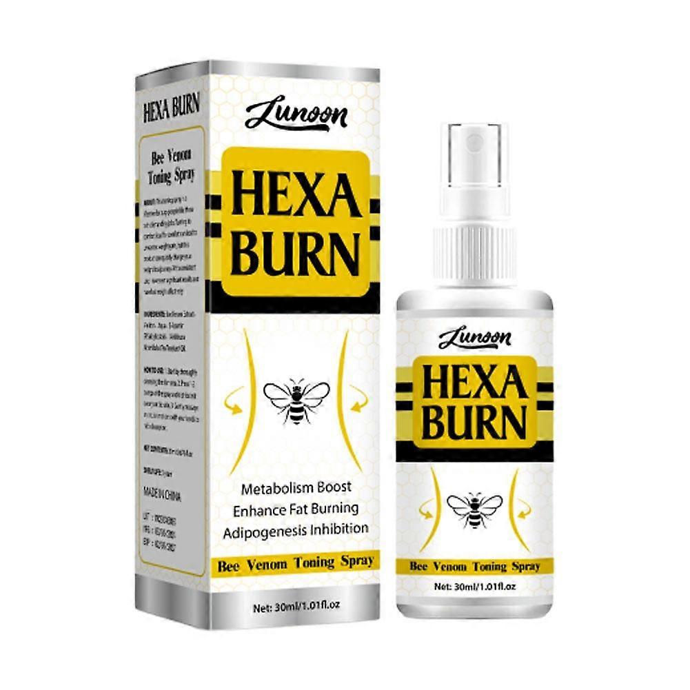 Bee Toxin Fat Reduction Spray Natural Slimming Formula Firming Body Lifting Skin Fast Absorbing Non Greasy 30ml