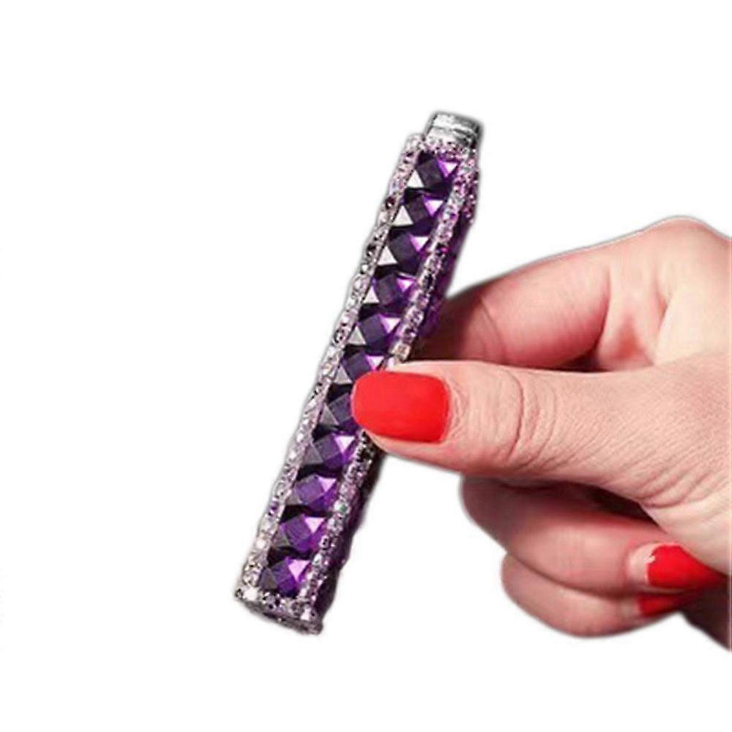 Portable Elegant Lighter Windproof Torch Flame Metal Refillable Butane Lighter Elegant Desk Decor