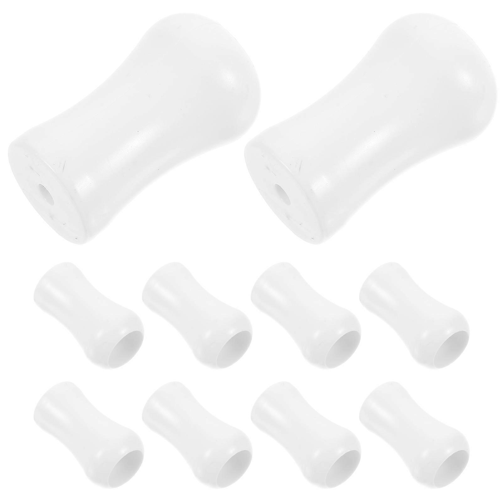 Blind Cord Tassels Plastic Pull Cord Knobs for Curtains 24 Pieces