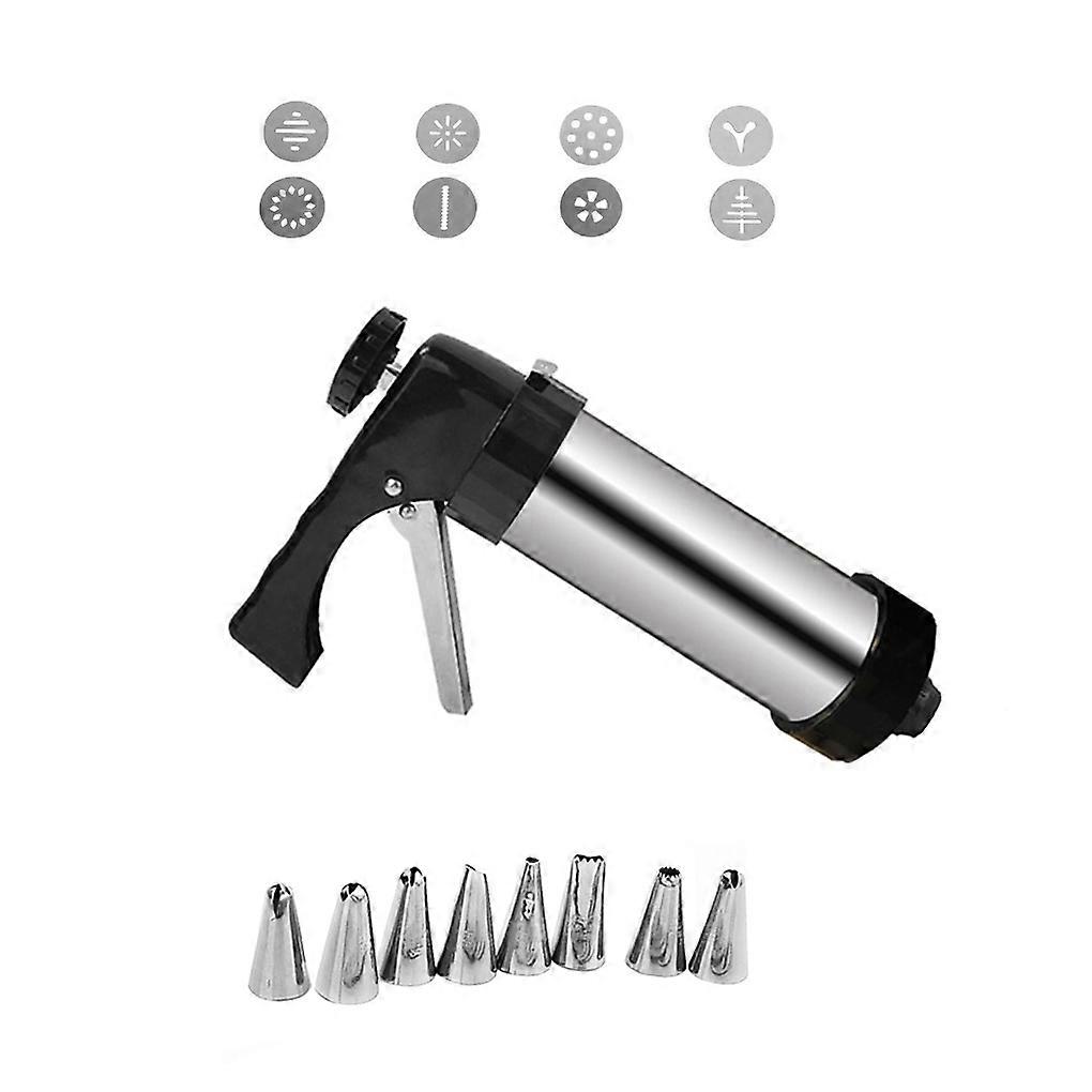 Stainless Biscuit Baking Press Decoration Cookie Making Mold Kitchen Cake Piping Nozzle