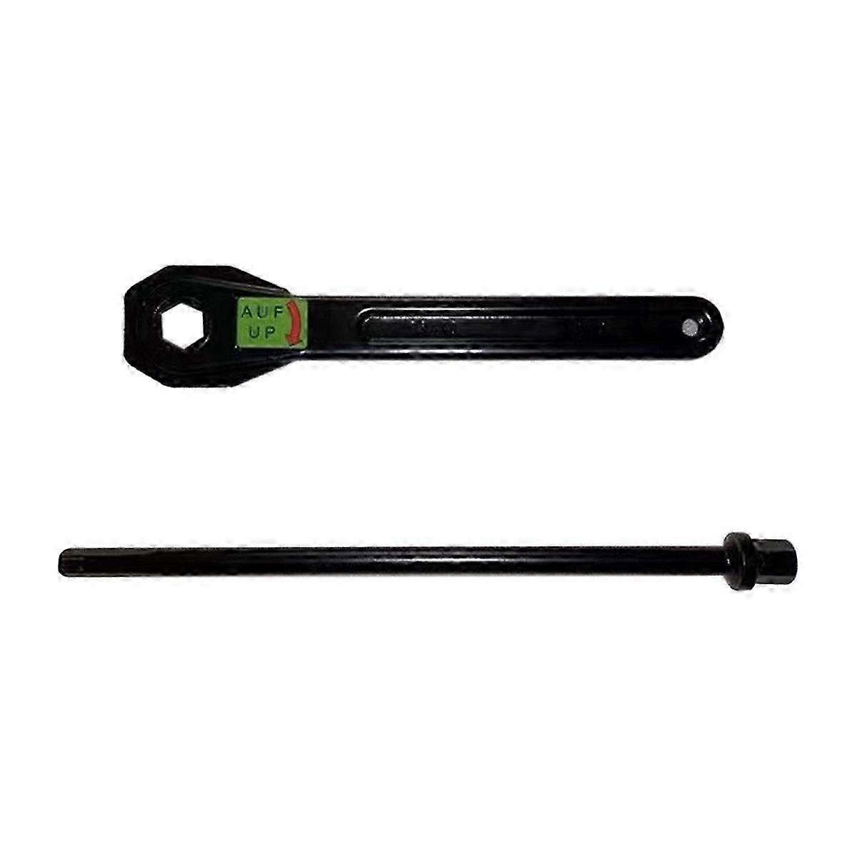 Spare tire tool for Viano VITO with labor saving wrench