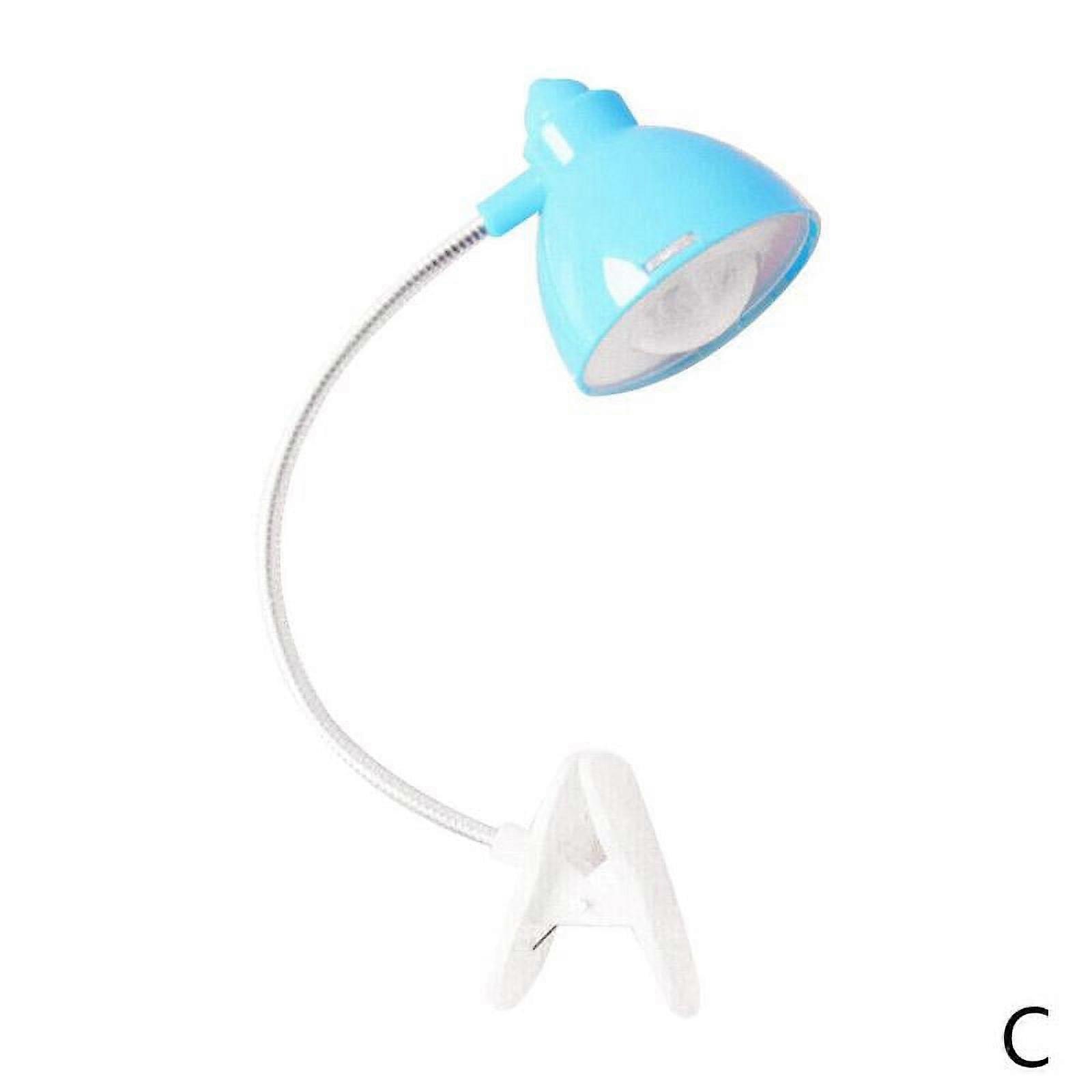 RYGRZJ Clip-on Reading Light Flexible LED Lamp Table Desk Battery Bed Light Clamp HOT