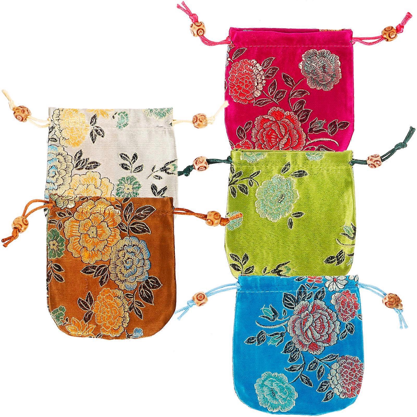 Rectangular 20 Pcs Drawstring Gift Bags Suitable For Special Events With Soft Cloth Material Carry Convenience