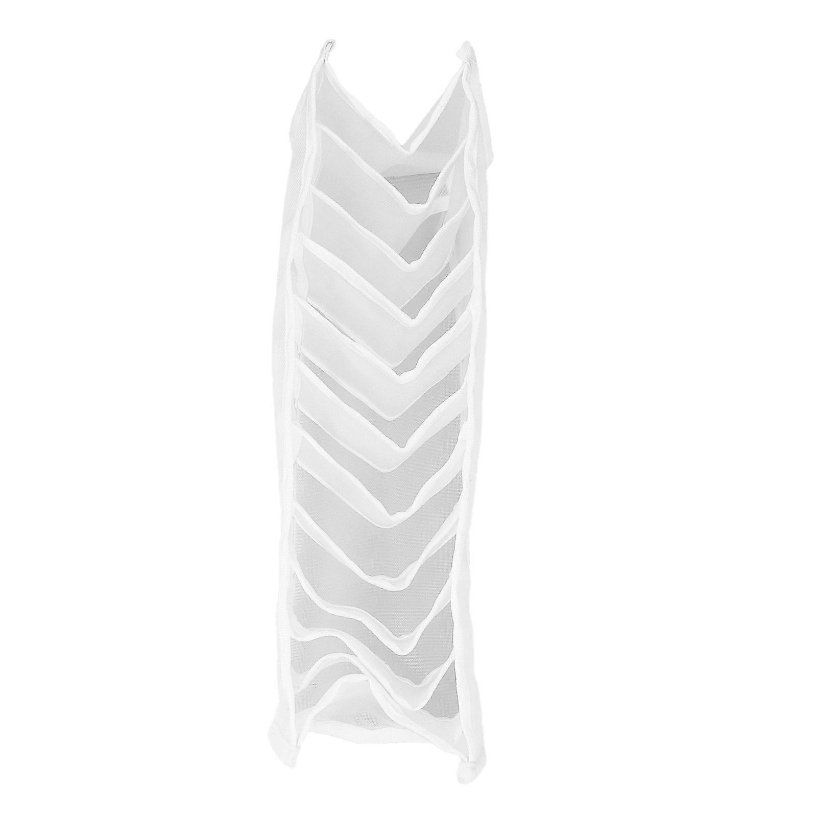 Compartment Grids 1Pcs Drawer Divider For Underwear Storage Case Made Of Fabric In White Color For Home Use