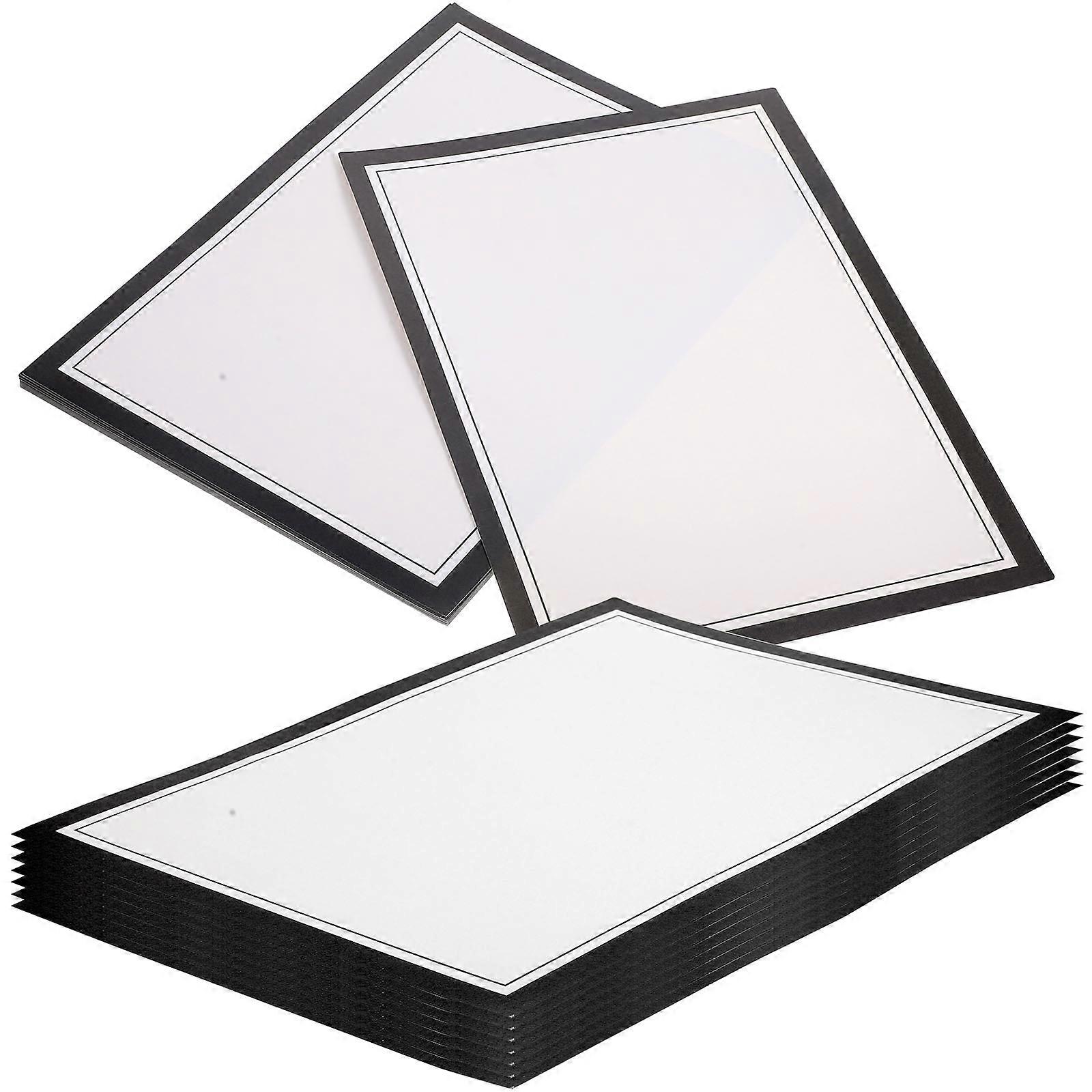 Blank Painting Cardstocks 80Pcs With Simple Appearance For Creative DIY Painting Suitable For Drawing Paper Enthusiasts In Black Color